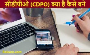 सीडीपीओ (CDPO) क्या है कैसे बने1