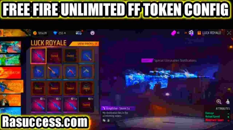 Free Fire Max Unlimited FF Token Config File